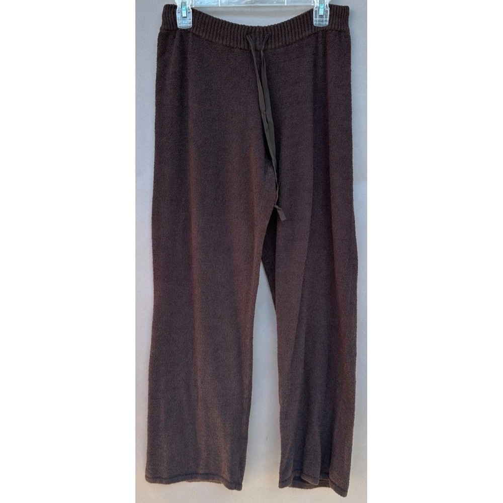 Colorado Clothing Pants Women's M Brown Drawstring Stretch Nylon Knit High Rise